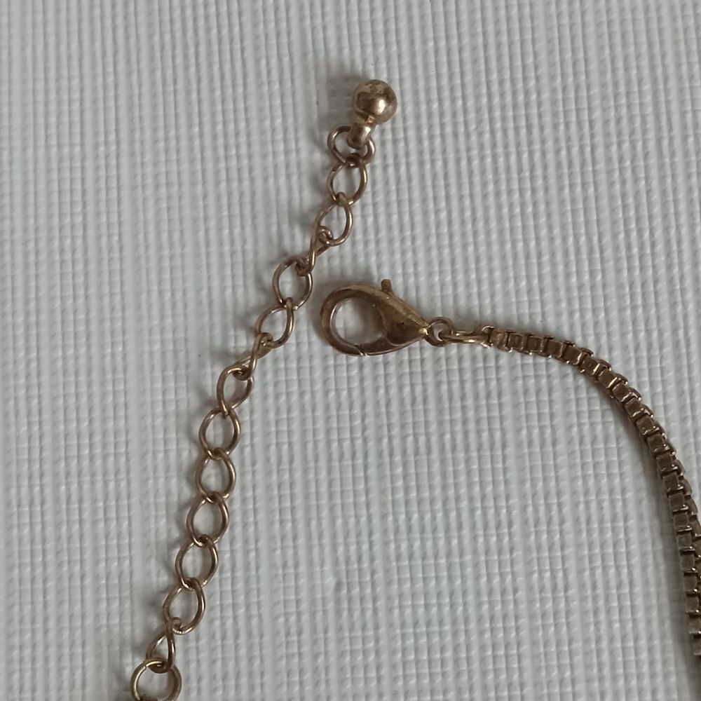 Gold Toned Faux Pearl Beaded Cluster Chain Tassels Statement Pendant Necklace - Picture 10 of 10